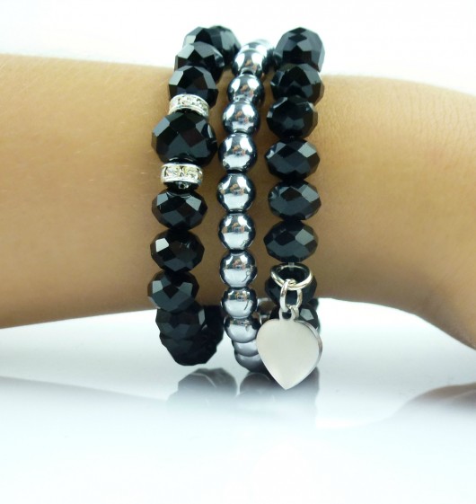 Bransoletki 'Silver Love' labonita