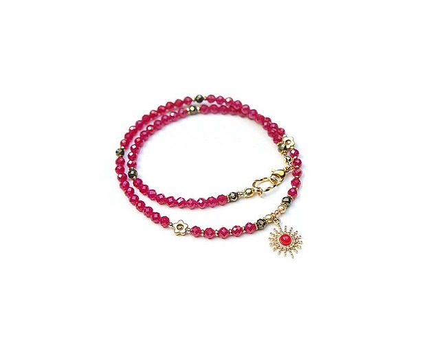 chokery Rubiny vol. 9  /choker/ - Szlachetna kolekcja