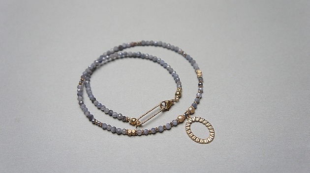 chokery Szafiry vol. 6 l. blue /choker/ - naszyjnik /Szlachetna kolekcja/