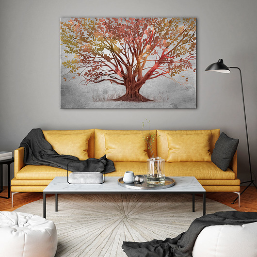 obrazy Obraz na płótnie do salonu  DRZEWO 120x80cm