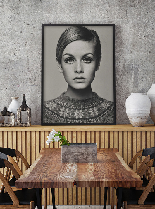 Plakat - Twiggy  Dekoracje PATKA Patrycja Kita
