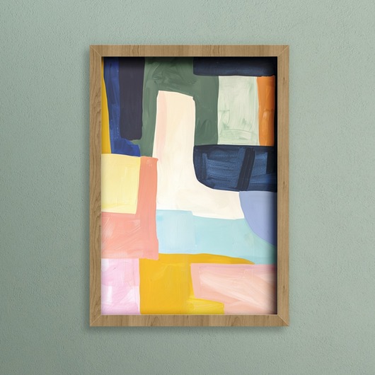 plakaty Plakat - Abstract shapes 2