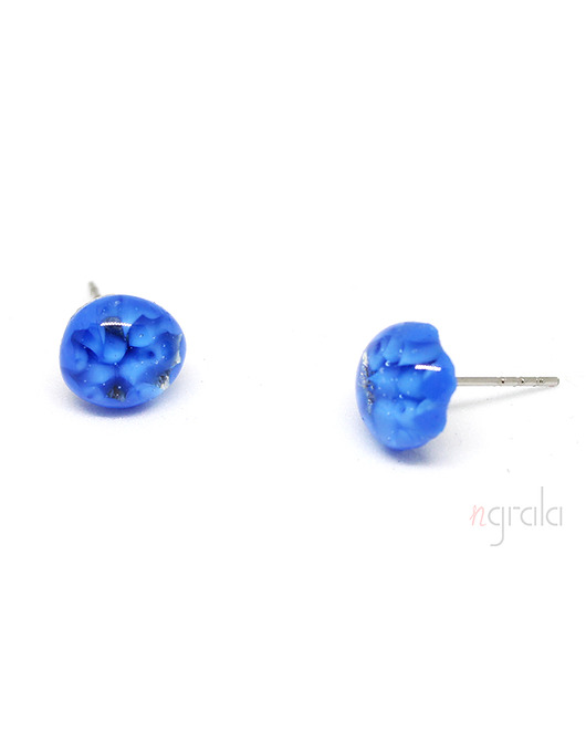 Kolczyki Blue Flower Natalia Grala