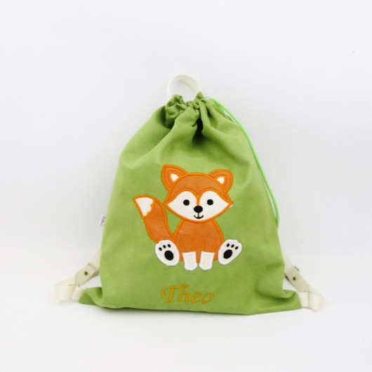 Plecak z liskiem, worek z liskiem i imieniem Enitka Sweet Baby Room