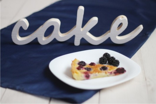 Cake - drewniany napis  fandoo
