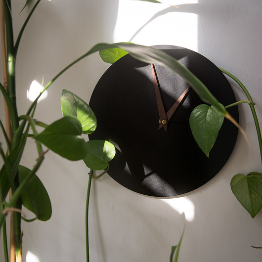 zegar ścienny VIA NEGRA 25cm _ oh!CLOCK Wystrój Zwierza