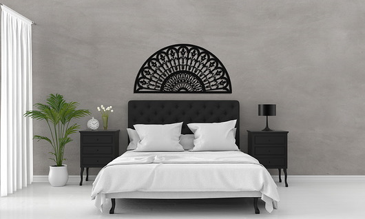 inne DEKORACYJNY PANEL AŻUROWY, WACHLARZ, DEKORACJA ŚCIENNA 3D, ORNAMENT, 60 x 120