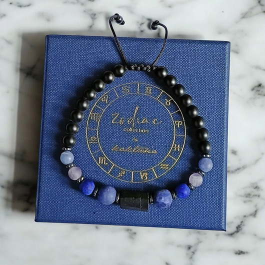 biżuteria męska PANNA - zodiac collection - bransoletka regulowana ONE SIZE