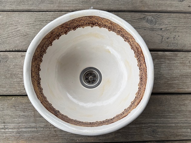 umywalki UM11 - umywalka mini z koronką