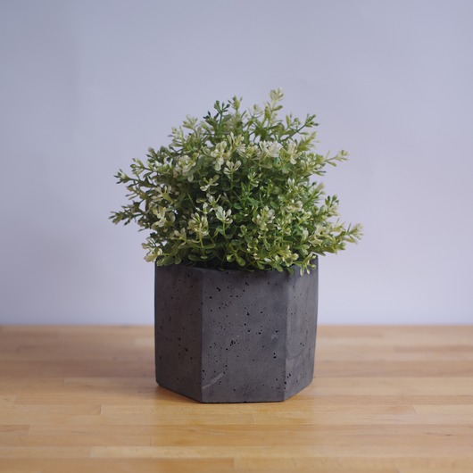 Betonowa Donica Hexagon Grafit Format Home and Design