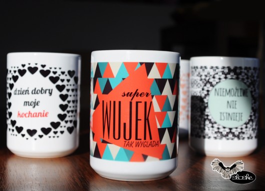 Super wujek tak wygląda, kubek 450ml Sowia Aleja