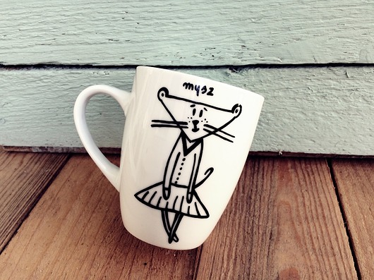 mysz 300 ml MUKI design