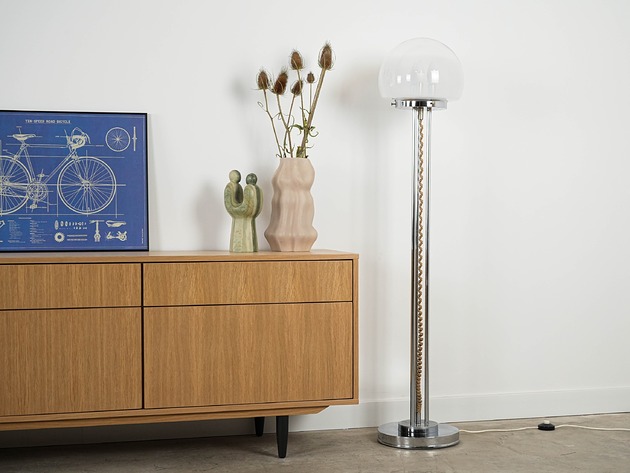 lampy podłogowe Lampa podłogowa, włoski design, lata 70, produkcja: Włochy