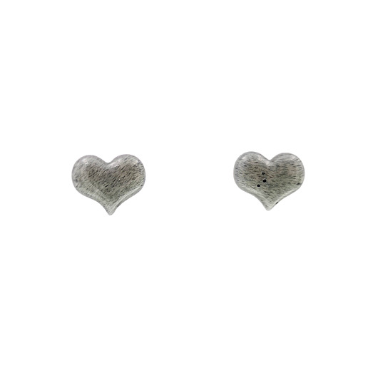 Kolczyki Stone quartz heart RAROU