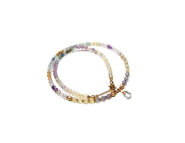 chokery Fluoryt vol. 6 /choker/ naszyjnik - Szlachetna kolekcja