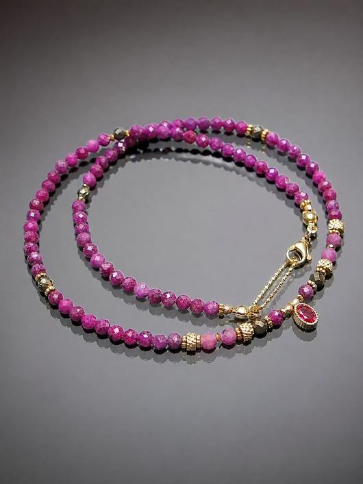 chokery Rubiny vol. 13 /choker/17.06.25 - naszyjnik