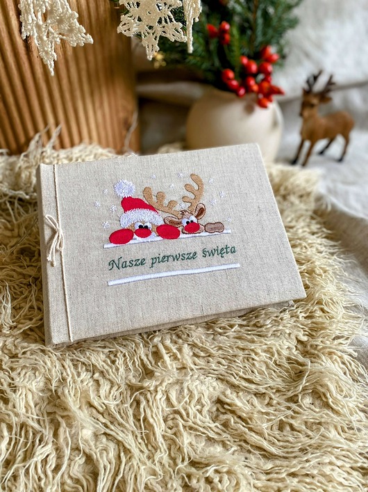 notatniki i albumy Nasze pierwsze święta-album świąteczny