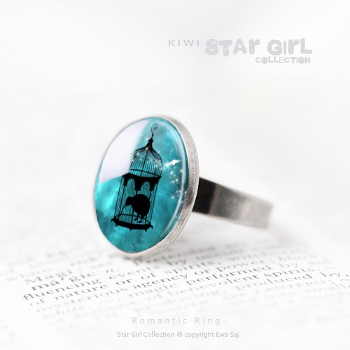 pierścionki - różne Kiwi Star Girl collection, pierścionek