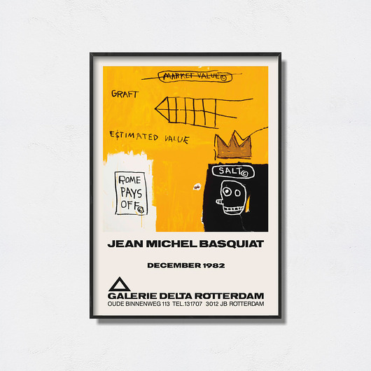 plakaty Jean-Michel Basquiat "Exhibition Poster"