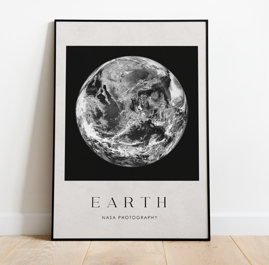 plakaty Plakat Vintage Kosmos EARTH