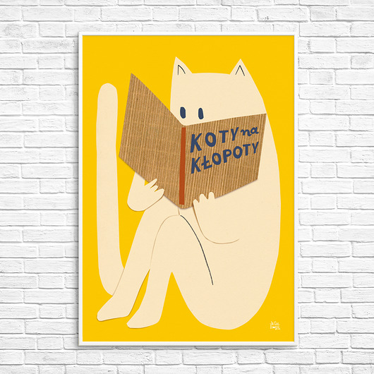 plakaty Plakat Koty na kłopoty