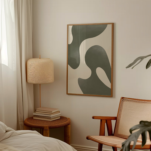 plakaty Plakat green abstract no.1