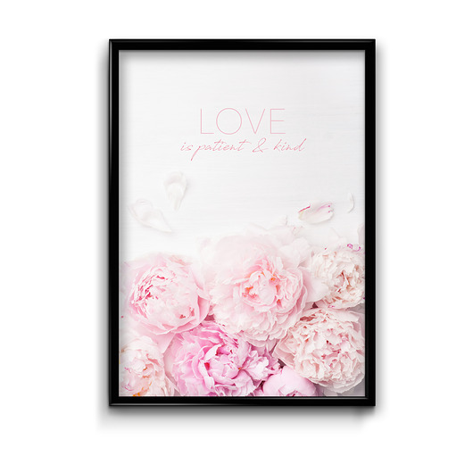plakaty Plakat Peony/Love