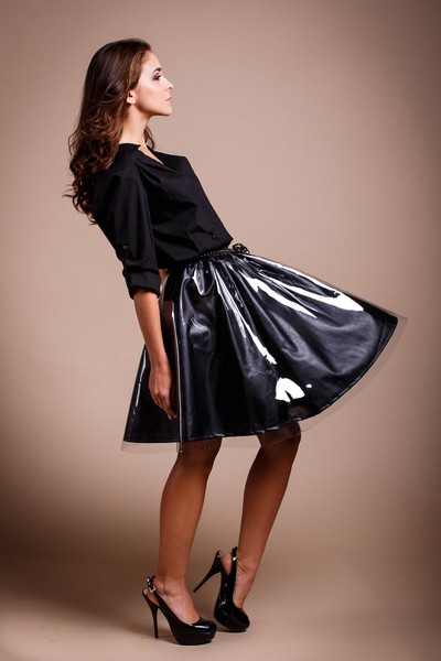 Transparent Skirt spódnica  JANKOVSKA