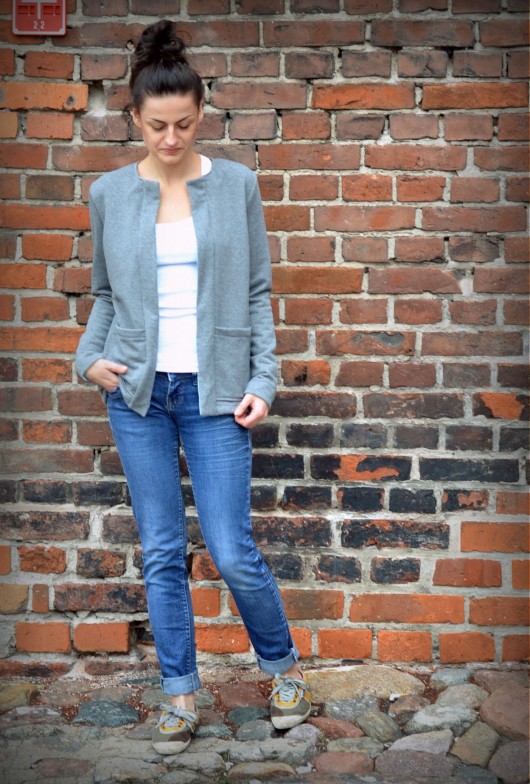 Dresowa marynara Simple S/M ivy style