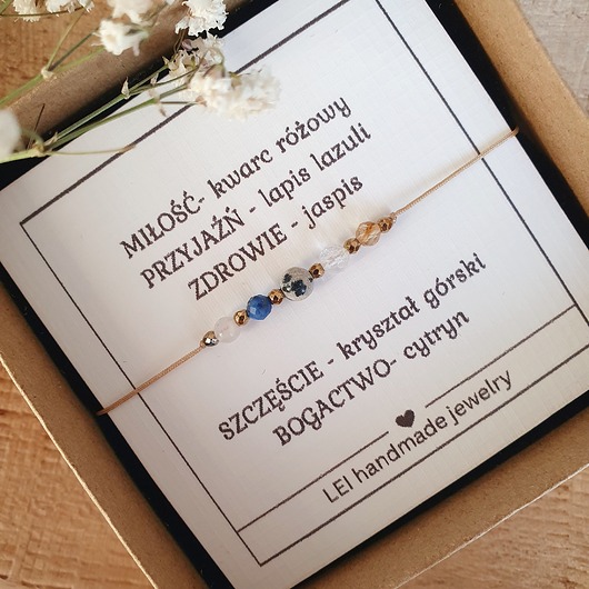 bransoletki na sznurku Bransoletka TALIZMAN
