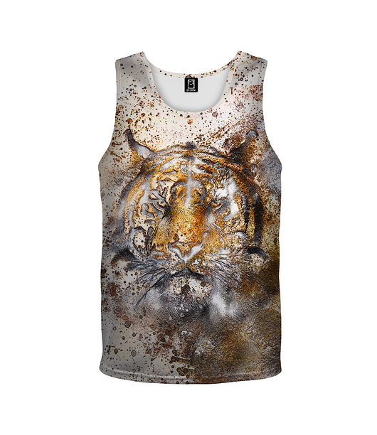 t-shirty dla chłopców Bokserka Top Boy DR.CROW Golden Tiger