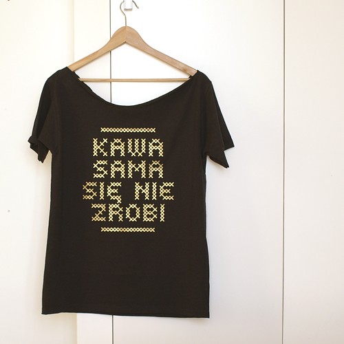 Kawa sama Gold Oversize ONE MUG A DAY