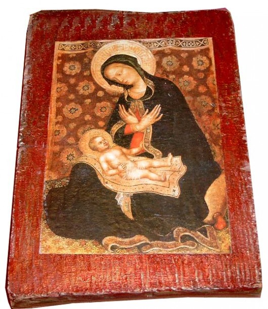 Ikona decoupage agnieszkaw