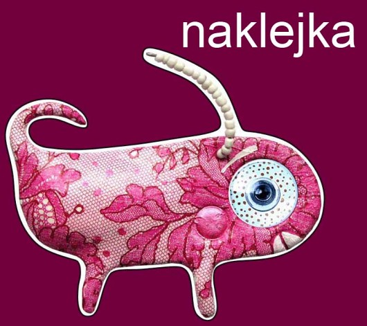 Naklejka stworek - AVELEWA (4 sztuki) avelewa