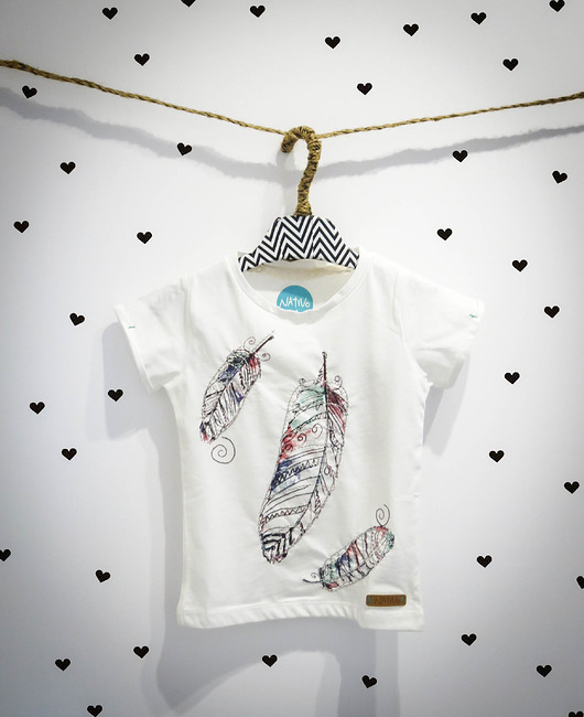 T-shirt dziewczęcy G-TSH-008-B NATIVO KIDS