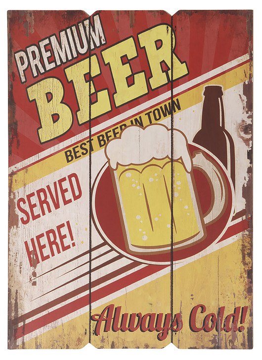 Szyld Premium BEER MIA home
