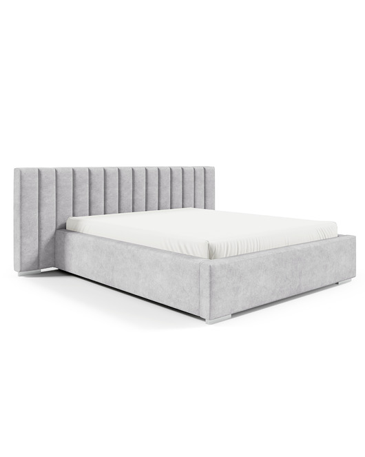 łóżka Łóżko Filippa 10P  wysokość 95cm szerokie pojemnik stelaż rama metalowa