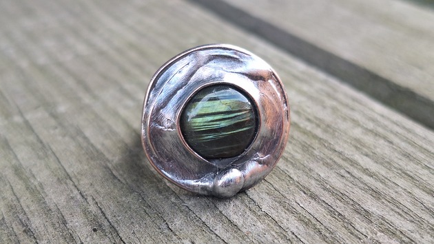 pierścionki - różne Okrąg - pierścionek regulowany