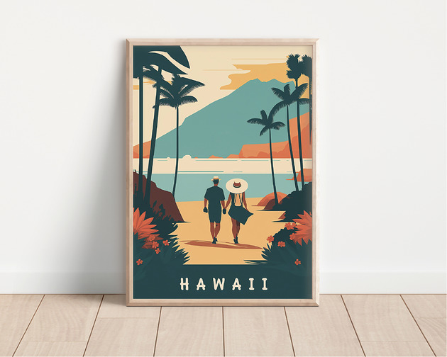 plakaty Plakat Hawaje