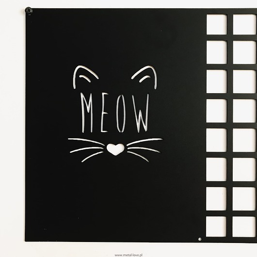 pokój dziecka - różne Tablica magnetyczna organizer KOTEK