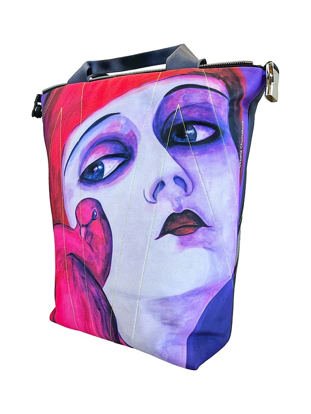 torby na ramię Art MIMA bag UNI & Oksana Chumakova print