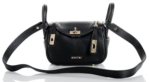 torby na ramię Torebka skórzana kuferek (7089)