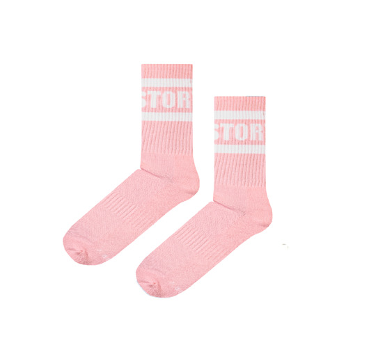 Skarpetki Froty Soxstory White On Pink Soxstory