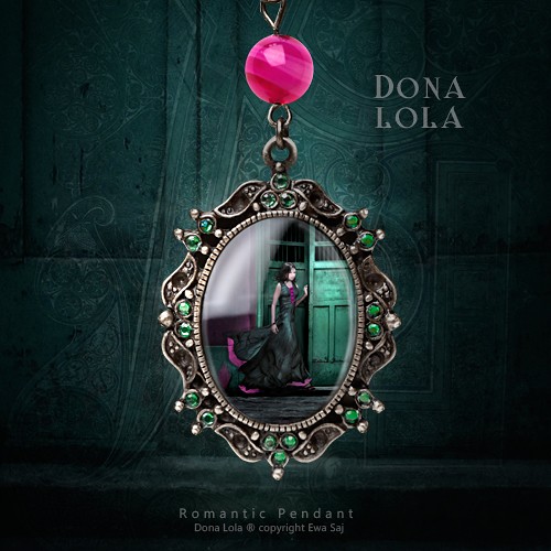Dona Lola, romantyczny naszyjnik Ewa Saj Fotografie