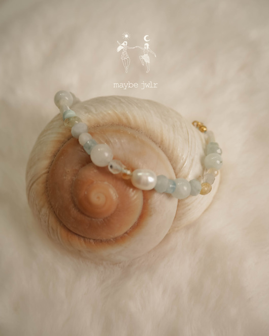 bransoletki z kamieni naturalnych Bransoletka Morska Opowieść