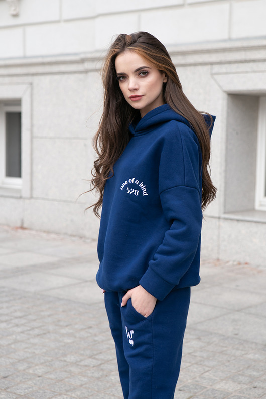 spodnie dresowe damskie Bluza dresowa z kapturem