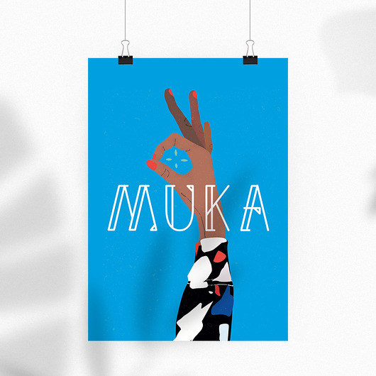 Plakat - Muka PADE SPACE