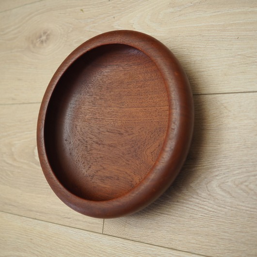 patery i talerze Półmisek tekowy, duński design, lata 60-te, produkcja: Dania