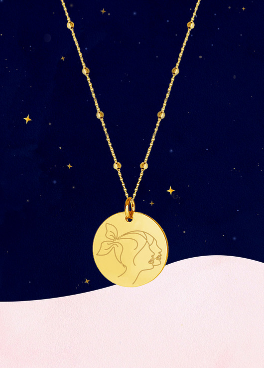 Naszyjnik znak zodiaku - RYBY myMile