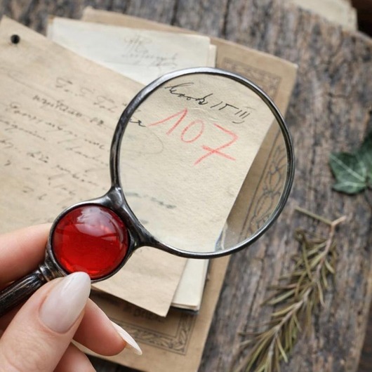 wisiory Naszyjnik z lupką